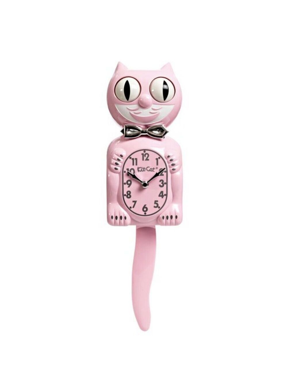 Retro Bubble Gum Pink Kitchen Edition Kit-Cat Klock Clock